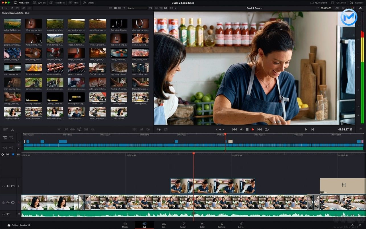 DaVinci Resolve Studio(视频剪辑)电脑版客户端2023最新版